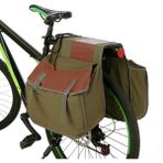 Xixi Shop Xixishop Bisiklet Arka Koltuk Çantası Bisiklet Bagaj Çantası Çift Pannier (Yurt Dışından) - Asker Yeşili