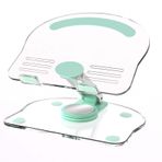 XIYIASUN 360 Derece Dönen Mobil Tablet Standı, Ayarlanabilir Tablet Tutacağı-Ayarlanabilir Katlanabilir Masaüstü Masa Tutucu Stand Tabanı, Çok Açılı, Kaymaz Silikon Taban, Masa için Taşınabilir iPad