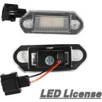 Xiyu Shop 1 Çift Led Araç Ruhsatı Plaka Işık Lambası Ampuller Vw Golf Mk3 Skoda Octavia I Için Oto Aydınlatma Plaka Parçaları (Yurt Dışından) - Renkli
