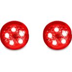 Xiyu Shop 2 Adet Kablosuz Led Araba Açılış Kapı Uyarı Sensörü Işık Çarpışma Önleyici Strobe Yanıp Sönen Ampul Otomatik Gösterge Işıkları Park Lambası (Yurt Dışından) - Renkli