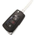 Xiyu Shop 2b Artı 1 OYUNCAK43 Tarzı Jingyuqin Uzaktan Katlanır Düğmeler Araba Anahtarı Kabuk Toyota Corolla Rav4 Önce TOY43 TOY48 (Yurt Dışından)