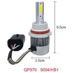 Xiyu Shop 3800Lm Tarzı 6000K Için 9004 Led H1 H3 H4 H7 Hb1 Hb3 Araba Far Ampülleri 36W 3800Lm Araba Aksesuarık Oto Led Sis Lambası (Yurt Dışından) - Beyaz