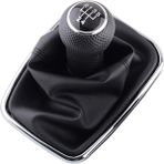 Xiyu Shop 5 Hız Speedwow Eed Vites Topuzu Kolu Vites Gaitor Boot Pu Deri Volkswagen Vw Golf 4 Iv Mk4 Gtı R32 Jetta (Yurt Dışından)
