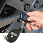 Xiyu Shop Anahtarlık Tarzı Lastik Göstergesi Dijital LCD Ekran Araba Hava Basıncı Test Cihazı Metre Oto Motosiklet Lastik Manometresi Lastik Basınç Göstergesi (Yurt Dışından)