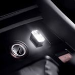 Xiyu Shop Beyaz 1 Adet Evrensel Araba Işık LED Iç Ayak Lambası LED Ücretsiz Modifiye Işık Bilgisayar USB Araba Aksesuarları Için Lada Bmw Vw Passat B7.5 (Yurt Dışından) - araba atmosfer ışığı - Renkli