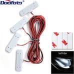 Xiyu Shop Beyaz LED Araba Atmosfer Lambası Iç Oto Dıy Dekorasyon Gece Kapı Kase Işık Bmw E90 Mini Cooper Için Araba Dekorasyon Aksesuarları (Yurt Dışından) - araba atmosfer ışığı - Renkli