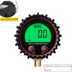 Xiyu Shop Çoklu Stil Dijital Lastik Basınç Göstergesi Yüksek Precisioı Arkadan Aydınlatmalı LCD Ekran Bakır Konu Hava Basıncı Göstergesi Araba Motosiklet Bisiklet Için (Yurt Dışından)