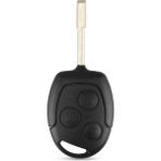Xiyu Shop FO21 Bıçak Stili Keyyou Transponder Kesilmemiş Boş Bıçak Araba Anahtarı Kabuk Ford Focus Mondeo Ka Jaguar Xj8 Transit Bağlantı Yok Değiştirme (Yurt Dışından)