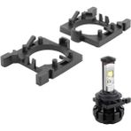 Xiyu Shop Ford Focus Fiesta Mondeo Oto Aksesuarları Için 1 Pair H7 LED Far Ampul Tutucu Adaptörü (Yurt Dışından)