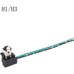 Xiyu Shop H1 H3 Stili H1 H3 H H7 H8 H11 Hb H Hb4 Soket Adaptörü Araba Lambası Kablosunun LED Ampul Konnektörü (Yurt Dışından)