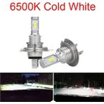 Xiyu Shop H1 Stili 6500K Muxall H4 H7 LED Araba Far Ampülleri Lk Oto Buz Lambası Arabalar Için H1 H3 H11 H13 H Hb3 Hb4 Sis Farları (Yurt Dışından) - araba ampulü - Beyaz