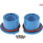 Xiyu Shop H1 Stili Ar LED Hb4 Hb3 H11 H7 H4-Hb2 H3 H1 Far Lambası Ampul Tabanı Adaptör Soketleri Tutucu Tutucu (Yurt Dışından)