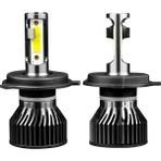 Xiyu Shop H11 Stili F2 Coolfox C6 LED H4 H7 H8 LED Far H1 H3 H11 H H27 Hb3 Hb4 Araba Ampulleri Oto Lambası 12V 6000K (Yurt Dışından) - araba ampulü - Beyaz