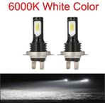 Xiyu Shop H11 Stili Siyah 6000K LED Turbo Araba Far H4 H7 H11 H8 Hb4 H1 H Hb Hb H9 Ampuller 80W Lm Araba Aksesuarık LED Sis Lambası (Yurt Dışından) - araba ampulü - Beyaz