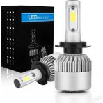 Xiyu Shop H13 Stili S2 Coolfox LED H4 H7 LED Far H1 H3 H11 H H27 Araba Ampulleri Oto Lamba 12V 6000K (Yurt Dışından) - araba ampulü - Beyaz
