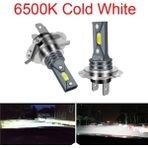 Xiyu Shop H16 Stili 6500K 2 Adet H4 H7 Led Yenı H16 H1 H3 H8 H11 Hb Hb Led Araba Farları 80W Lm Araba Ampulleri Otomobiller Oto Lambası (Yurt Dışından) - Beyaz