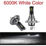 Xiyu Shop H3 Stili 1860 6000K 2 Adet Yeni 80W Lm Mini H4 H7 H1 LED Araba Far H8 H9 H Araba Styling Oto Far Sis Ampulleri 12V 24V (Yurt Dışından) - araba ampulü - Beyaz