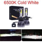 Xiyu Shop H3 Stili 6500K 2 Adet H7 LED Lmpaır Mini Çift Araba Far Ampülleri H1 H16 H7 H8 H4 H11 Farlar Kiti Hb Hb4 Oto LED Lambalar (Yurt Dışından) - araba ampulü - Beyaz