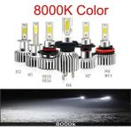 Xiyu Shop H3 Stili 8000K W Lm Araba LED Far Ampülleri H11 H Hb Hb3 H4 H7 H9 H1 Uzun Far Ampul Sis Lambası D9 Için Mini Far Kiti (Yurt Dışından) - araba ampulü - Beyaz