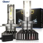 Xiyu Shop H3 Stili F2 Canbus Yok 2 Adet H7 Canbuk Lm F2 LED Araba Işık H4 H7 LED Canbus Hata Yok H1 H Far Turbo Oto Ampul Far 60 W (Yurt Dışından) - araba ampulü - Beyaz