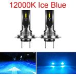 Xiyu Shop H4 Stili 12000K Buz Mavisi Süper Parlak Mini Zes H7 H11 H4 H1 H3 LED Işıkları Araba Farları 80W 6000K Lm Ampul Otomobiller Için Luces Para Oto Sis Lambası (Yurt Dışından) - araba ampulü - Beyaz