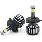 Xiyu Shop H4 Stili 6 Taraf Hot Sides H11 LED H7 LED Lm H1 H8 Hb Hb4 H3 H4 LED Far Ampülleri Canbuk 360 Derece 12V Araba Sis Farları (Yurt Dışından) - araba ampulü - Beyaz