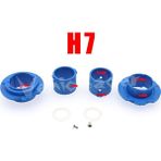 Xiyu Shop H7 Stili Ar LED Far Lambası Ampul Kaidesi Adaptör Soketleri Tutucu Tutucu Hb4 Hb3 H11 H7 H4-Hb2 H3 H1 (Yurt Dışından)