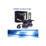 Xiyu Shop H9 Stili 12000K Pampsee Mini H7 H4 LED Ampul Araba Far H11 H1 H8 H3 H9 Hb3 Hb4 Hi-Lo Işın 72W Lm Otomatik Far Ledk (Yurt Dışından) - araba ampulü - Beyaz