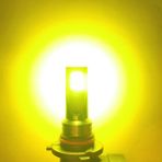 Xiyu Shop H9 Stili Altın Sarısı Aslent H11 H8 H1 H3 Led H4 H Hb Araba Led Sis Farları Far Ampulleri Smd 6000K 3000K 8000K Oto Sis Lambası (Yurt Dışından) - Beyaz