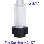 Xiyu Shop Kahverengi Tarzı Karcher Için K2 K3 K4 K5 K6 K7 Basınçlı Yıkayıcılar Filtre G "iki Ağ ile (Yurt Dışından) - 0,2 mm