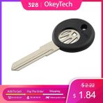 Xiyu Shop Kesilmemiş Sol Bıçak Orijinal Araba Anahtarı Kabuk Kılıf Kapak Değiştirme Vw Volkswagen Için Boş Mk2 Mk3 Golf Gtı 8V 16V Jetta Glı Golf (Yurt Dışından)