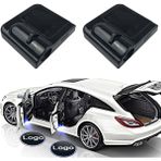 Xiyu Shop Kia Stili Için No.2 Boyutu 1 Adet Yeni Kablosuz LED Araba Kapı Karşılama Lazer Projektör Logo Hayalet Gölge Gece Işıkları Chevrolet Için Araba Styling Aksesuarları Kitleri (Yurt Dışından) - araba atmosfer ışığı - Renkli
