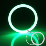 Xiyu Shop Kırmızı Stil Yeşil 1 Pair Cob Angel Eyes Kapaklı Halo Yüzükler Pamuk Işıkları LED Araba Motosiklet Farları Sis Lambaları (Yurt Dışından) - araba atmosfer ışığı - Renkli