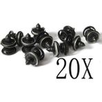Xiyu Shop Lot Oto Iç Kapı Kartı Trim Paneli Klipler Volkswagen Vw Golf 6 Için Raptiye Klipleri Mk6 Jetta Passat cc Araba Aksesuarları (Yurt Dışından)