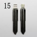 Xiyu Shop No.15 Tarzı Uzaktan Zincir #02 #31B #15 Anahtar Bıçak Araba Anahtarı Embriyo Kia Toyota Sağ Sol Bıçak Araba Anahtarı Embriyo No.15 Anahtar Kafasının Değiştirilmesi (Yurt Dışından)