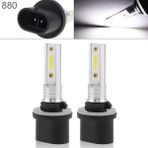 Xiyu Shop NO.880 Boyutu Dc H3 H1 12W Cob Araba LED Ampüller Lightlm 6500KK Beyaz Işık Sürüş Koşu Araba Lambası Oto Ampuller Sis Lambası (Yurt Dışından) - araba ampulü
