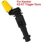 Xiyu Shop Renksiz Stil 360 ° Yüksek Basınçlı Gimbaled Işın Memesi Karcher Tetik Tabancaları Kir Şok Araba Yıkama Aracı Turbo Meme Temizleyici (Yurt Dışından) - 0,2 mm