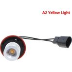 Xiyu Shop Sarı Stil E LED Yan Işaretleyici Ampul Canbus Için Beyaz Sarı 12V LED Angel Eyes (Yurt Dışından)
