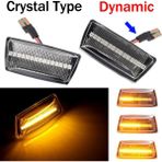 Xiyu Shop Seçenek 2 Opel Astra H Için Zafira B Corsa D Chevrolet Cruze Led Dinamik Araba Flaşör Yan Işaretleyici Dönüş Sinyali Işıkları Lamba Aksesuarları (Yurt Dışından) - Renkli