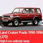 Xiyu Shop Sis Lambaları Tarzı 1990-1996 J70 Toyota Land Cruiser Prado J70-J150 Için Ynfom LED Farlar Kiti Lowhighfog Lambası, Araba Aksesuarları, Araba Far Ampulleri (Yurt Dışından) - araba ampulü - Beyaz