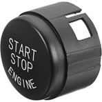 Xiyu Shop Siyah Stil Bmw F01 F02 F10 F11 F12 Için Start Stop Motor Push Button Anahtarı Kapağı (Yurt Dışından)