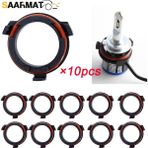Xiyu Shop Siyah Stil Saarmat H7 LED Adaptörü Opel Honda Crv Mazda Volkswagen Saveiro Lamba Tabanı Araba Aksesuarları Mal Soket Tutucu (Yurt Dışından)