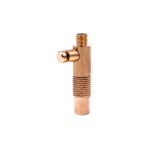 Xiyu Shop Sönük Stil Olabilir Araba Aksesuarları Kompresör Araba Oto Pirinç 8mm Lastik Tekerlek Lastik Hava Chuck Şişirme Pompası Vana Klip Kelepçe Konnektör Adaptörü (Yurt Dışından)
