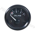 Xiyu Shop Yağ Basın kg Stili Araç Ölçer 12V Otomobil Araba Göstergesi Su Sıcaklığı Yağ Sıcaklığı Yağ Basıncı Yakıt Voltları Yağ Basını kg Ampermetre Ölçer Siyah Kabuk (Yurt Dışından)
