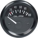 Xiyu Shop Yağ Basın Tarzı Araç Ölçer 12V Otomobil Araba Göstergesi Su Sıcaklığı Yağ Sıcaklığı Yağ Basıncı Yakıt Voltları Yağ Basını kg Ampermetre Ölçer Siyah Kabuk (Yurt Dışından)