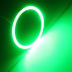 Xiyu Shop Yeşil Stil 80MM V Cob LED Araba Halo Yüzük LED Angel Eyes Araba Sis Far Beyaz Kırmızı Yeşil Mavi Amber (Yurt Dışından)
