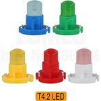 Xiyu Shop Yeşil Stil T4.2 Led'i T3 LED B Led'leri Araba Ampul Cob Led'leri Küme Göstergeleri Pano Aletleri Panel Iklim Tabanı Lamba Işığı (Yurt Dışından) - araba sinyal ışığı - Renkli