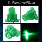 Xiyu Shop Yeşil T4.2 Cob 1 Smd Led Pano Gösterge Paneli Işık Araba Ampul Yan Gösterge Iç Beyaz Kırmızı Amber Yeşil (Yurt Dışından) - Renkli