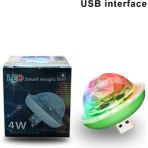 Xiyu Shop Yeşil Yükseltilmiş Led Araba Iç Dekoratif Lamba Ortam Işığı Rgb Usb Ses Kontrolü Disko Sahne Efekti Işıkları Atmosfer Işığı Otomatik (Yurt Dışından) - Renkli