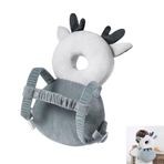 XIZHI Bebek Yeni Yürümeye Başlayan Bebek Kafa Koruyucu Bebek Güvenlik Pedleri, Bebek Yürüteçleri için Koruyucu Kafa, Bebek Konuşan Kafa Koruma Sırt Çantası Minder (Beyaz ve Mavi)